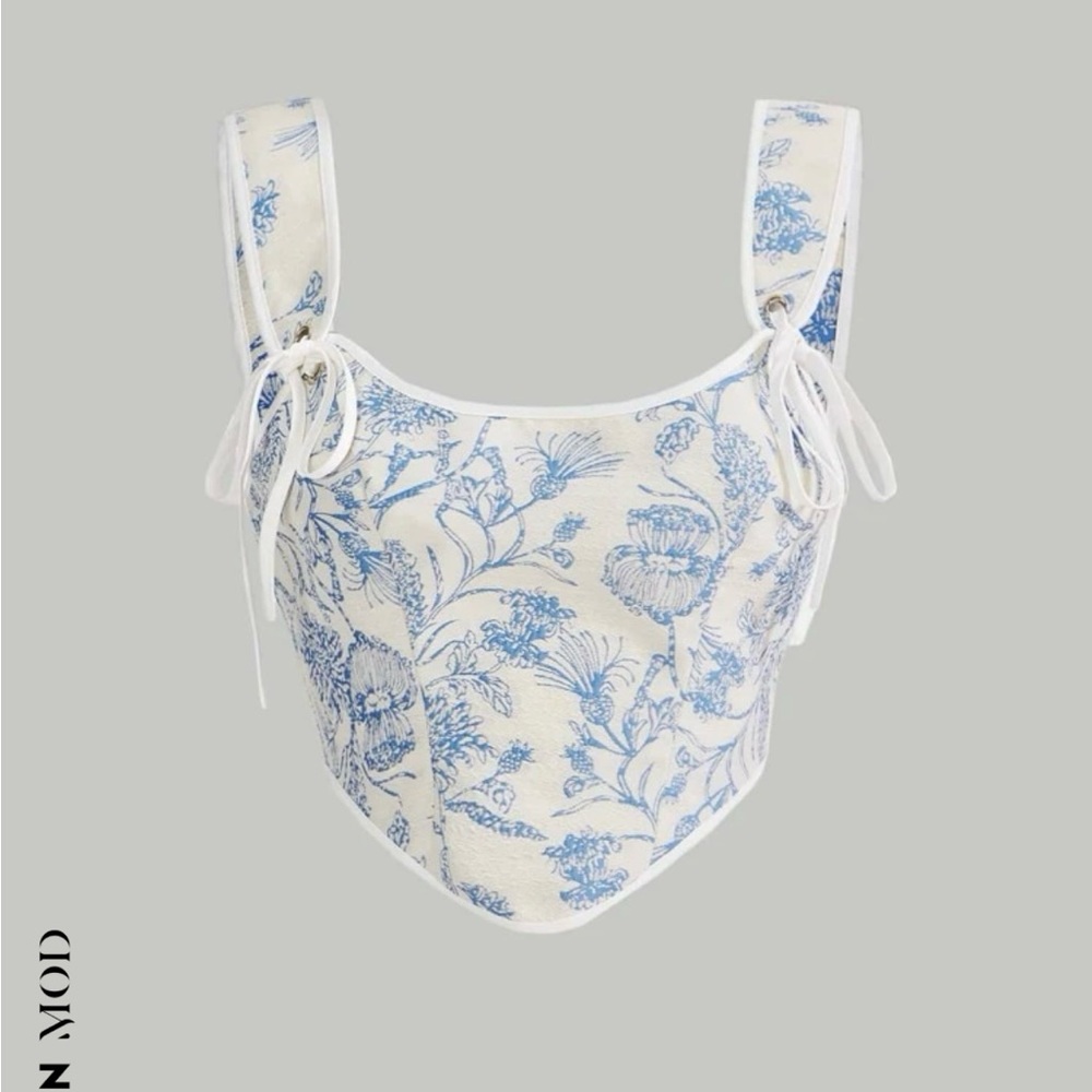 Corset style top